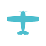 321GO! RC airplane icon vector silhouette